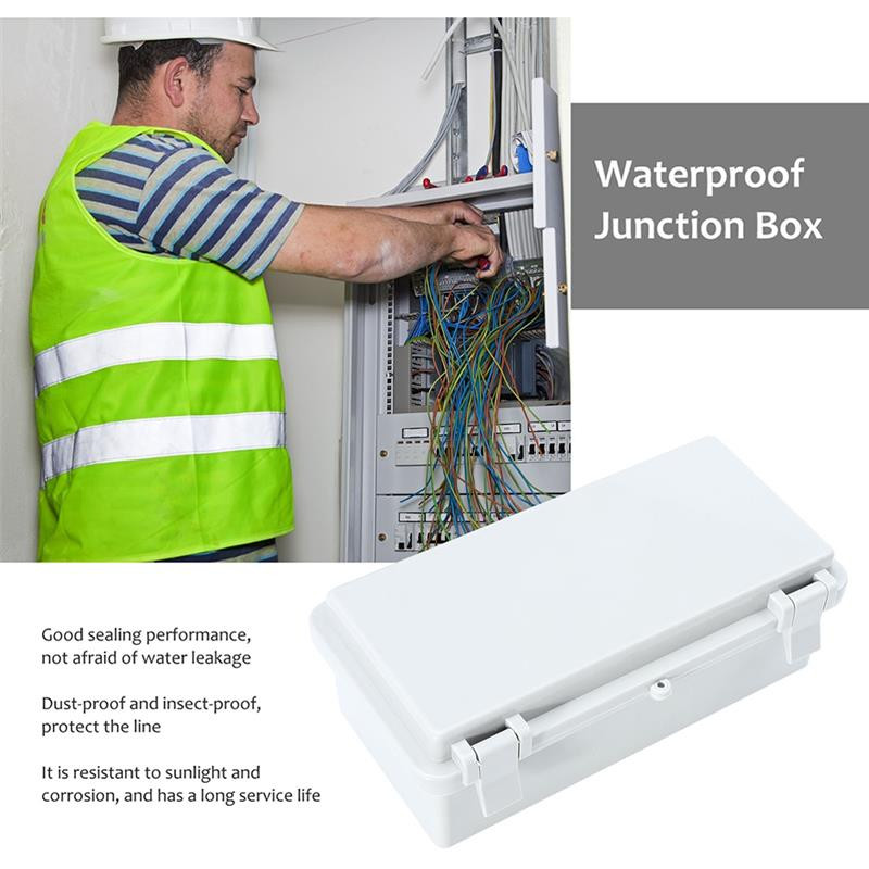 Väline harukarp Abs veekindel harukarp elektriprojekt jaotuskarp ABS ühenduskarp (lukuga kaabli ühenduskarp)