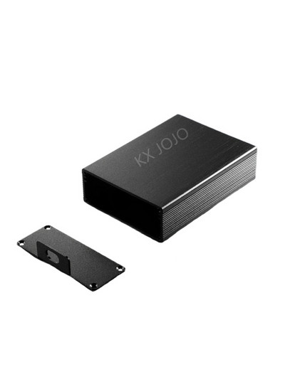 Aluminijsko kućište 74*29*80/100/120 mm Vodootporna crna tiskana ploča Napajanje od legure DIY