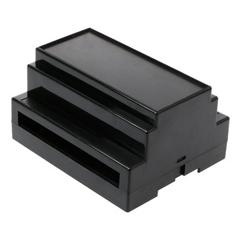 1 бр. 107*87*59 мм черна/бяла пластмасова разклонителна кутия за DIN шина Електронно оборудване