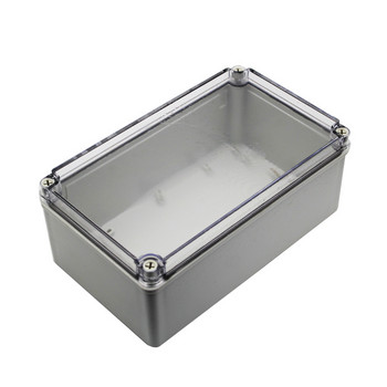 Водоустойчива съединителна кутия IP67 външна електрическа кутия прозрачен капак ABS пластмасова запечатана кутия водоустойчива кутия кутия за инструменти