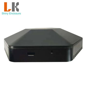 LK-R26 OEM Custom ABS Injection Electronic Wireless Router Case Network Πλαστικό περίβλημα 123x36mm