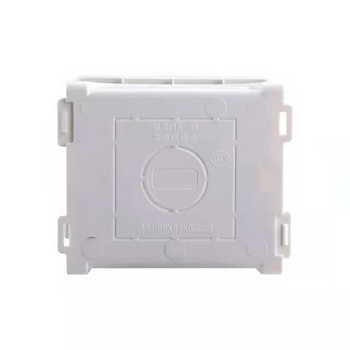 AXUS Junction Регулируема монтажна кутия Вътрешна касета 86mm*83mm*50mm За 86 тип сензорен превключвател и USB гнездо Окабеляване Задна кутия