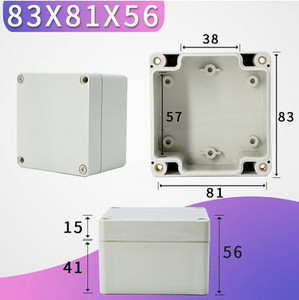 IP65 elektronička plastična kutija projektna kutija za vanjske ABS električne projekte Elektronsko kućište vanjska vodootporna kutija