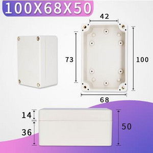 IP65 elektronička plastična kutija projektna kutija za vanjske ABS električne projekte Elektronsko kućište vanjska vodootporna kutija