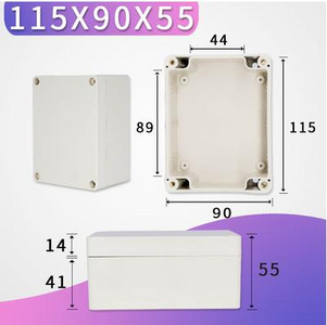 IP65 elektronička plastična kutija projektna kutija za vanjske ABS električne projekte Elektronsko kućište vanjska vodootporna kutija