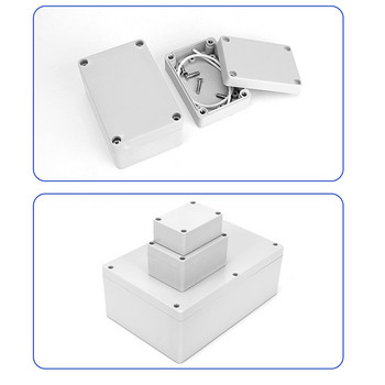 IP65 ηλεκτρονικό πλαστικό κιβώτιο έργου για υπαίθρια ηλεκτρικά έργα ABS Ηλεκτρονικό περίβλημα εξωτερικό αδιάβροχο κουτί