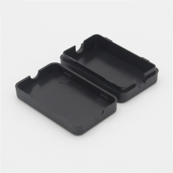 1 бр. 55X35X15mm Направи си сам корпус, кутия за съхранение на инструменти, пластмасова съединителна кутия, кабелен изход, черна и бяла малка кутия