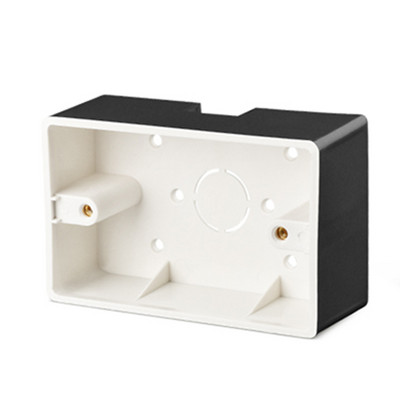 118 Tip PVC vanjske kutije za ugradnju za 118mm*74mm*34mm Razmak rupa 86MM Primjena Prekidač/utičnica/termost kutija