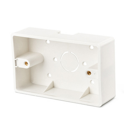 118 Tip PVC vanjske kutije za ugradnju za 118mm*74mm*34mm Razmak rupa 86MM Primjena Prekidač/utičnica/termost kutija
