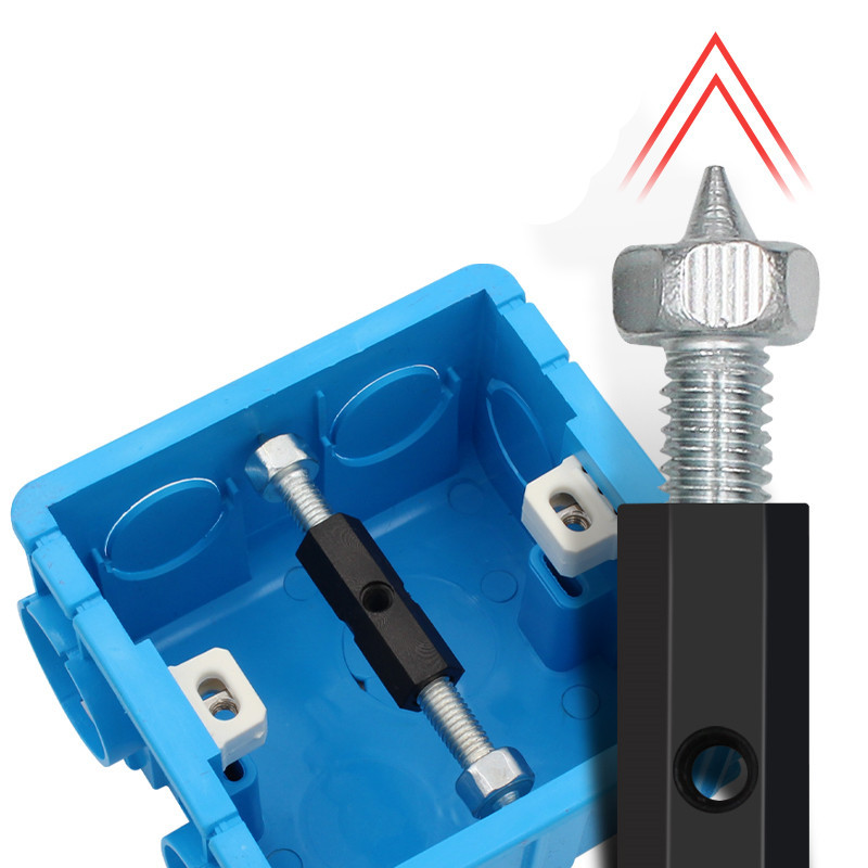 4kom Zidni prekidač Utičnica Kazeta Popravak Prekidač Kazeta Vijak Potporna šipka za utičnicu Popravak kazete Električni pribor