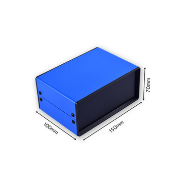 Κουτί έργου τροφοδοσίας 150*100*70mm για κουτιά διακλάδωσης καλωδίων εξωτερικού χώρου Σιδερένιο περίβλημα ABS Πλαστικά πάνελ DIY Ηλεκτρονική θήκη