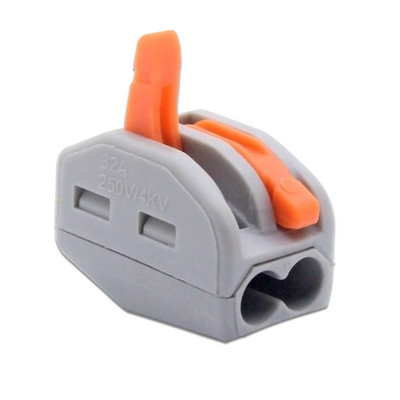 Kompaktne CONNEKTOR Universaalne CABLE 222 CABLE Connector, Traat Connector, 30/50/100 Piece Kaabliklemm 212, Klemmiploki värv