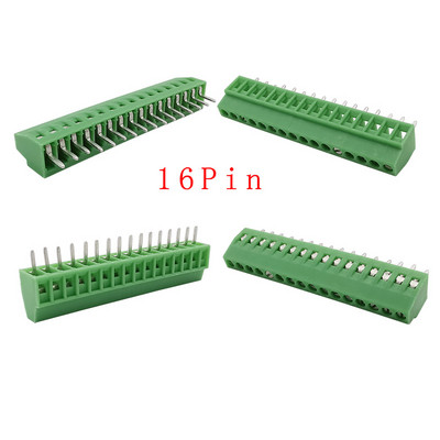 5/10 komada KF128 2,54 mm PCB Mini vijčani terminalni blokovi Konektor za žice KF128-2,54 2P 3P 4P 5P 6P 7P 8P 9P 10P 12P 16P terminal