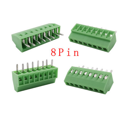 5/10 komada KF128 2,54 mm PCB Mini vijčani terminalni blokovi Konektor za žice KF128-2,54 2P 3P 4P 5P 6P 7P 8P 9P 10P 12P 16P terminal