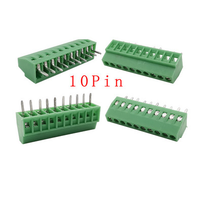 5/10 komada KF128 2,54 mm PCB Mini vijčani terminalni blokovi Konektor za žice KF128-2,54 2P 3P 4P 5P 6P 7P 8P 9P 10P 12P 16P terminal