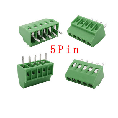 5/10 komada KF128 2,54 mm PCB Mini vijčani terminalni blokovi Konektor za žice KF128-2,54 2P 3P 4P 5P 6P 7P 8P 9P 10P 12P 16P terminal