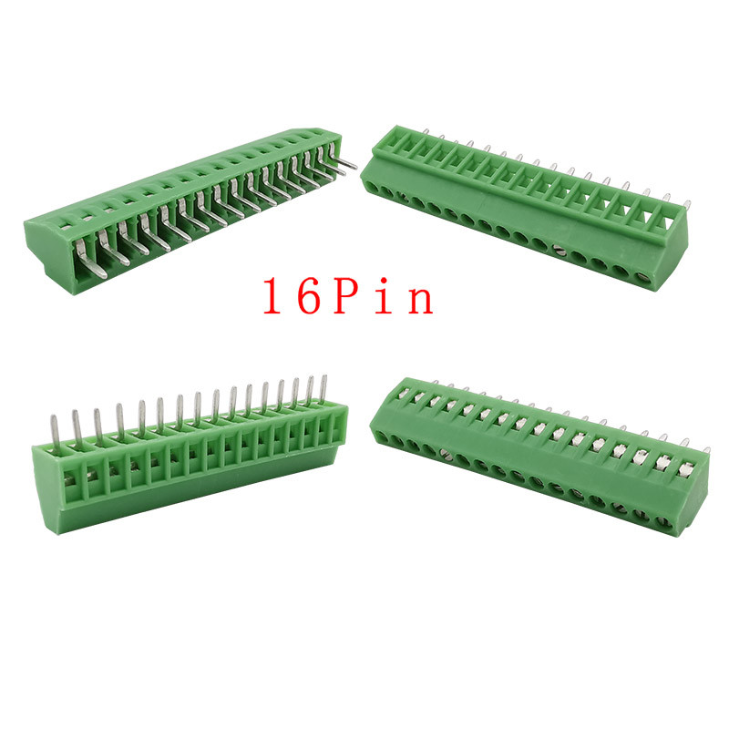 5/10 komada KF128 2,54 mm PCB Mini vijčani terminalni blokovi Konektor za žice KF128-2,54 2P 3P 4P 5P 6P 7P 8P 9P 10P 12P 16P terminal