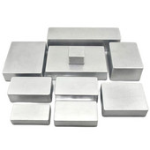 Lietie alumīnija Stomp Box ģitāras efektu pedāļi Korpusi Hammond 1590BB 1590A 1590LB 1590XX 1590DD Mūzikas instrumentu futrālis