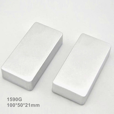 Lietie alumīnija Stomp Box ģitāras efektu pedāļi Korpusi Hammond 1590BB 1590A 1590LB 1590XX 1590DD Mūzikas instrumentu futrālis