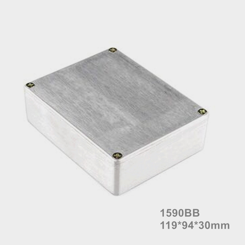 Lietie alumīnija Stomp Box ģitāras efektu pedāļi Korpusi Hammond 1590BB 1590A 1590LB 1590XX 1590DD Mūzikas instrumentu futrālis