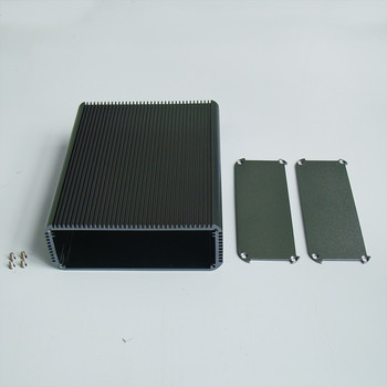 Δωρεάν αποστολή 120*45 περίβλημα αλουμινίου με ψύκτρα PCB Instrument Box DIY Electronic Project Case 120mm*45mm*150/200mm