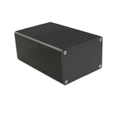 Besplatna dostava 66*43 srebrno/crno aluminijsko kućište Mini elektronička projektna kutija 66*43*100 mm može se izbušiti, s slovima