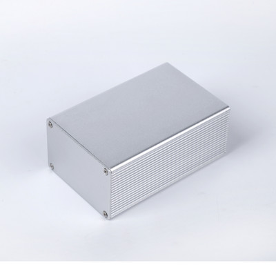 Besplatna dostava 66*43 srebrno/crno aluminijsko kućište Mini elektronička projektna kutija 66*43*100 mm može se izbušiti, s slovima