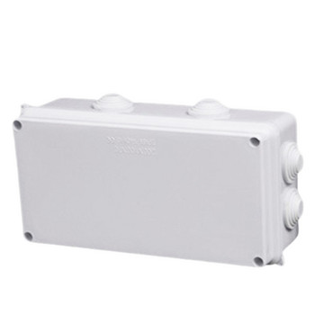 Αδιάβροχο κουτί διακλάδωσης ABS Electrical Box Εσωτερικός εξωτερικός σύνδεσμος καλωδίου Πλαστικό αδιάβροχο κουτί Εύκολη εγκατάσταση wzpi