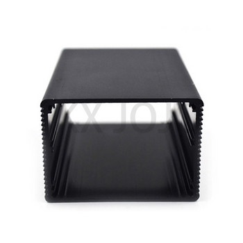 Περίβλημα αλουμινίου 66*43*100mm Ασημί/Μαύρη αδιάβροχη θήκη PCB DIY Instrument Electronic Project Protective Box