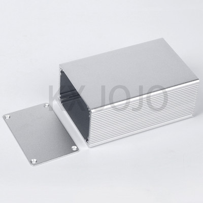 Aluminijsko kućište 66*43*100mm Srebrno/crno vodootporno kućište PCB DIY Instrument Electronic Project Zaštitna kutija