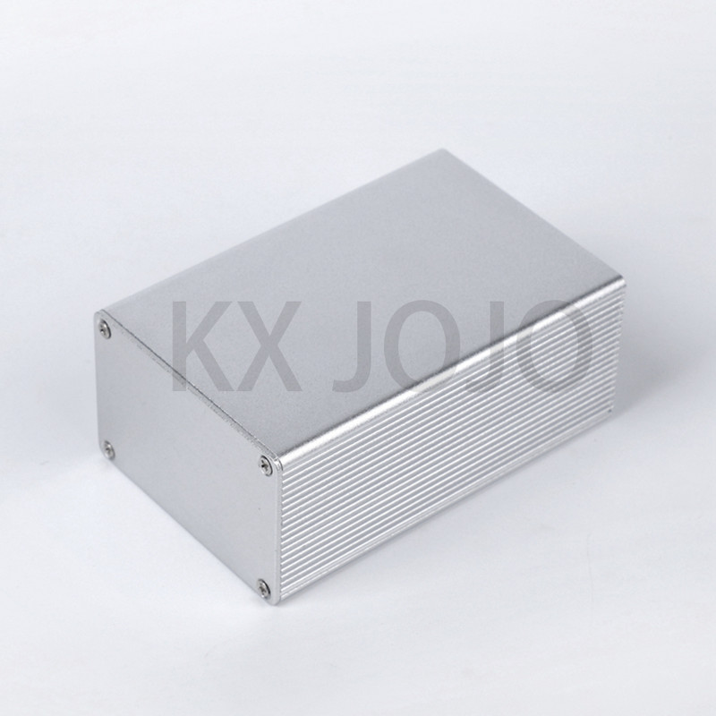 Aluminijsko kućište 66*43*100mm Srebrno/crno vodootporno kućište PCB DIY Instrument Electronic Project Zaštitna kutija