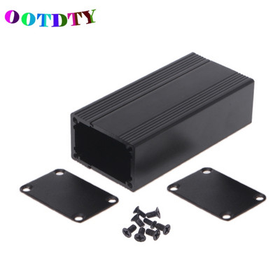 Alumīnija Project Box Enclosure Case Elektroniskais DIY instrumentu futrālis 80x40x25mm