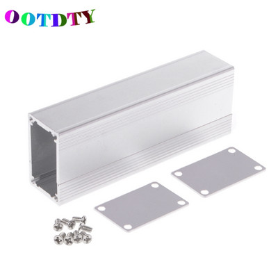 Alumīnija Project Box Enclosure Case Elektroniskais DIY instrumentu futrālis 80x40x25mm