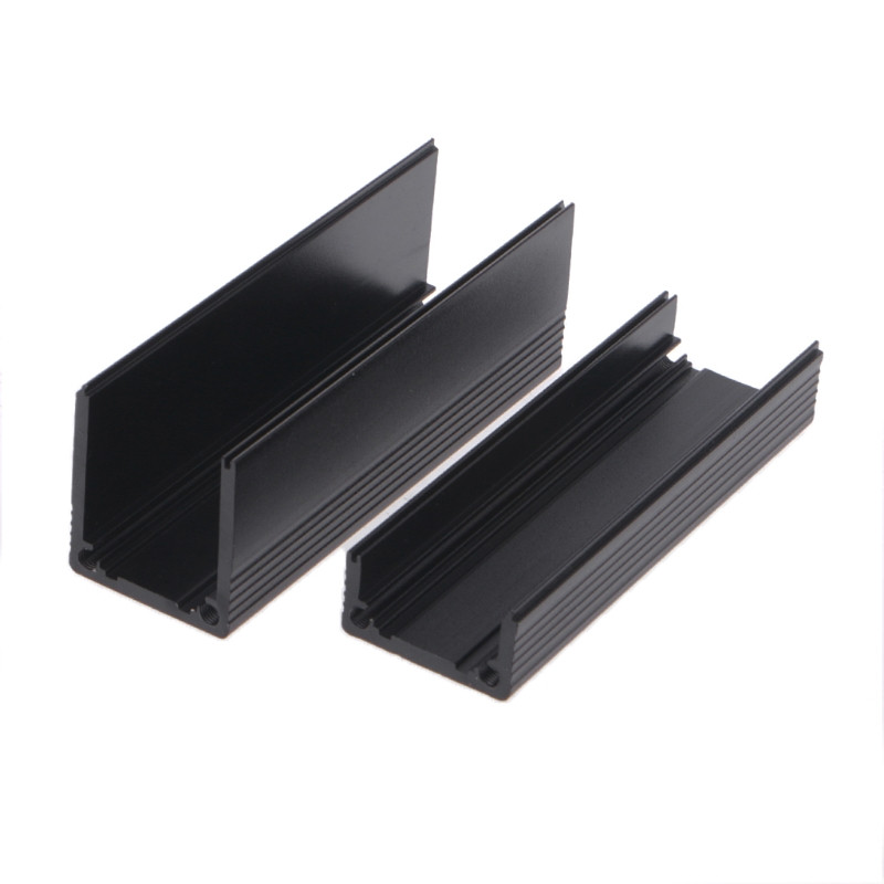 Alumīnija Project Box Enclosure Case Elektroniskais DIY instrumentu futrālis 80x40x25mm