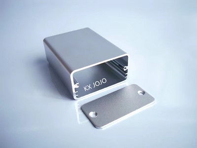 Alumīnija korpuss 44 * 23 * 60/65 mm ūdensizturīgs sadales kārba DIY elektroniskais korpuss PCB projekta instrumentu pastiprinātāja korpuss metāls