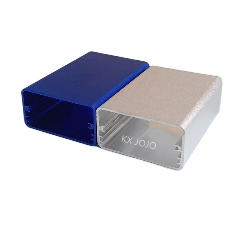 Alumīnija korpuss 44 * 23 * 60/65 mm ūdensizturīgs sadales kārba DIY elektroniskais korpuss PCB projekta instrumentu pastiprinātāja korpuss metāls