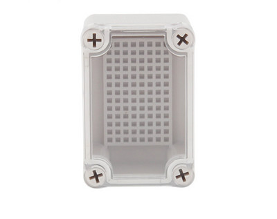 IP67 vodootporno plastično ABS kućište za elektroniku s pločom za ugradnju Električni prozirni poklopac Kućište Razvodna kutija