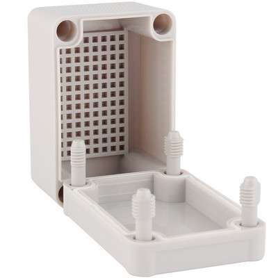 IP67 vodootporno plastično ABS kućište za elektroniku s pločom za ugradnju Električni prozirni poklopac Kućište Razvodna kutija