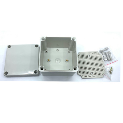 IP67 vodootporno plastično ABS kućište za elektroniku s pločom za ugradnju Električni prozirni poklopac Kućište Razvodna kutija