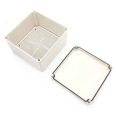 IP67 vodootporno plastično ABS kućište za elektroniku s pločom za ugradnju Električni prozirni poklopac Kućište Razvodna kutija