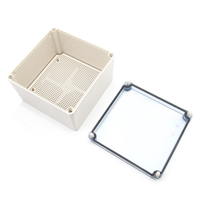 IP67 vodootporno plastično ABS kućište za elektroniku s pločom za ugradnju Električni prozirni poklopac Kućište Razvodna kutija