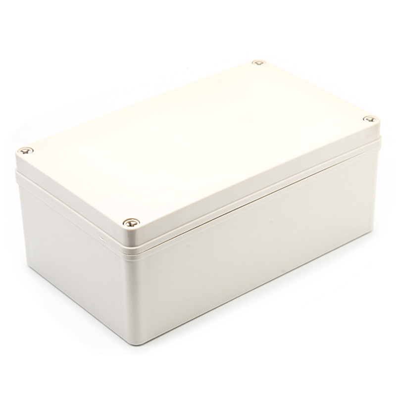 IP67 vodootporno plastično ABS kućište za elektroniku s pločom za ugradnju Električni prozirni poklopac Kućište Razvodna kutija