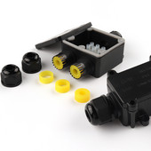 FSH711 FSH712 2/3-smjerni električni vanjski vodootporni konektor kabelske žice IP68 Razvodna kutija s terminalom Dodatna oprema za ožičenje svjetla