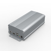 Pielāgota anodēta PCB kartes slota alumīnija sakausējuma korpuss H12 95 * 55 mm