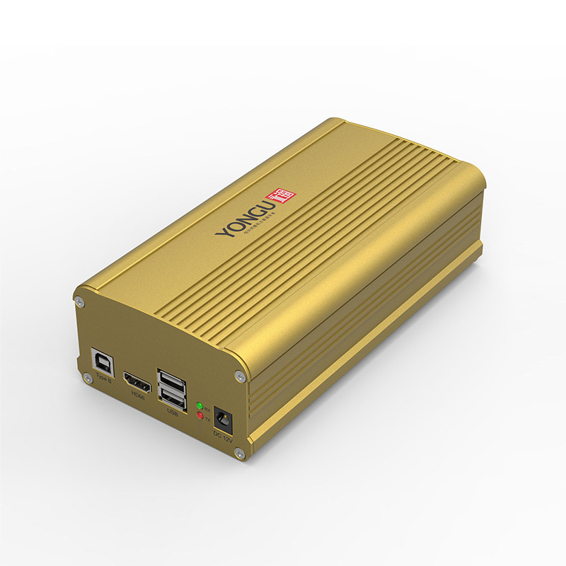 Pielāgota anodēta PCB kartes slota alumīnija sakausējuma korpuss H12 95 * 55 mm