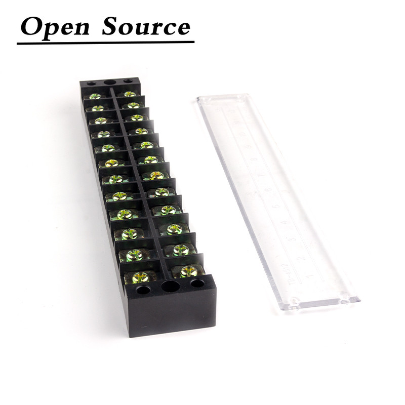 Vijčana stezna letvica 600V 45A TB-4503 TB-4504 TB-4506 TB-4510 TB-4512