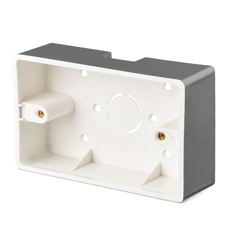 118 Tip Nadgradna utičnica Prekidač Donja kutija Zadebljani materijal Općenito Dva bita Trobitna razvodna kutija