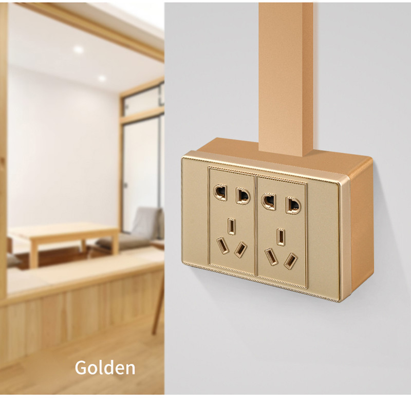 118 Tip Nadgradna utičnica Prekidač Donja kutija Zadebljani materijal Općenito Dva bita Trobitna razvodna kutija