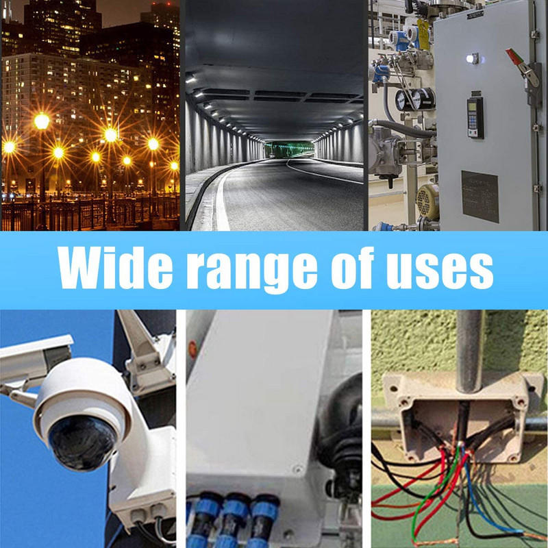 100X68X50 mm razvodna kutija, vodootporna, otporna na prašinu, IP65 ABS plastika, univerzalno električno projektno kućište s fiksnim uhom