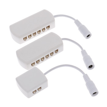 12/6/4Ports 2510 Hub Splitter Junction Box Connectors Διανομέας Αρσενικό βύσμα Προσαρμογέας φωτός ντουλαπιού LED 2,54 Spacing Indoor DC12V